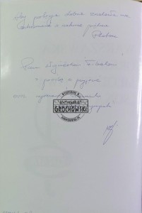 Warszawska Orkiestra Młodzieżowa "Sonata" (autograf)