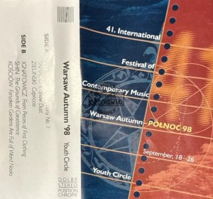 Various – Warsaw Autumn '98 Youth Circle Kaseta