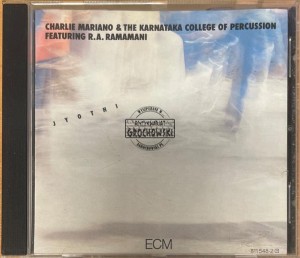 Charlie Mariano & The Karnataka College Of Percussion Featuring R. A. Ramamani – Jyothi CD