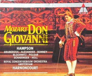 Mozart - Hampson · Gruberova · Alexander* · Bonney · Blochwitz · Polgár · Scharinger · Holl · Royal Concertgebouw Orchestra Amsterdam · Harnoncourt – Don Giovanni 3CD