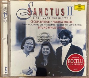Orchestra dell'Accademia Nazionale di Santa Cecilia conductor Myung-Whun Chung – Sanctus II - Eine Hymne Für Die Welt CD