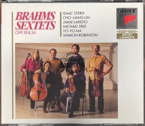 Brahms: Isaac Stern • Cho-Liang Lin • Jaime Laredo • Michael Tree • Yo-Yo Ma • Sharon Robinson – String Sextets Opp.18 & 36 2CD