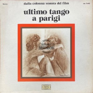 Various – Ultimo Tango A Parigi (Dalla Colonna Sonora Del Film) LP
