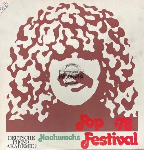 Various – Pop Nachwuchs Festival '78 2LP