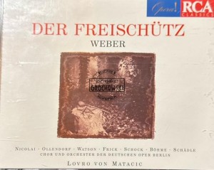 Carl Maria von Weber, Orchester Der Deutschen Oper Berlin – Der Freischütz 2CD