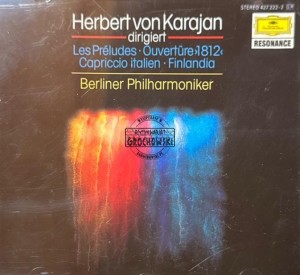 Herbert von Karajan, Berliner Philharmoniker – Les Préludes · Ouvertüre »1812« · Capriccio Italien · Finlandia CD