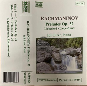 Rachmaninov, Idil Biret – Preludes Op. 32 • Liebesleid • Liebesfreud Kaseta