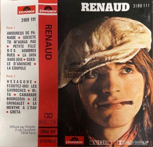 Renaud – Amoureux De Paname Kaseta