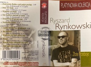 Ryszard Rynkowski – Złote Przeboje Kaseta