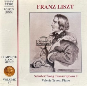 Franz Liszt, Valerie Tryon – Schubert Song Transcriptions 2 CD
