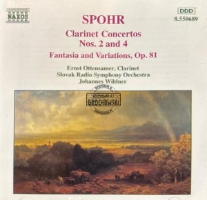 Spohr, Ernst Ottensamer, Slovak Radio Symphony Orchestra, Johannes Wildner – Clarinet Concertos Nos. 2 & 4 / Fantasia And Variations, Op. 81 CD