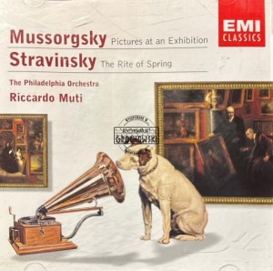 Mussorgsky / Stravinsky - The Philadelphia Orchestra, Riccardo Muti – Pictures At An Exibition / The Rite Of Spring CD