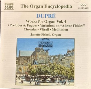 Marcel Dupré, Janette Fishell – Works For Organ Vol. 4 CD
