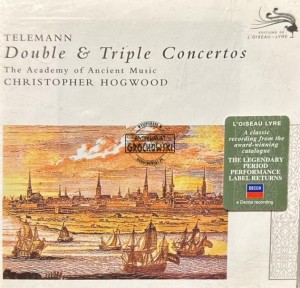 Telemann - The Academy Of Ancient Music • Christopher Hogwood – Double & Triple Concertos CD