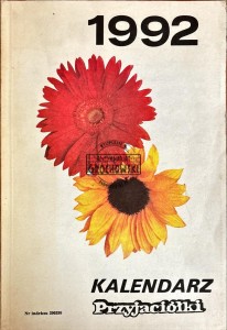 Kalendarz przyjaciółki 1992