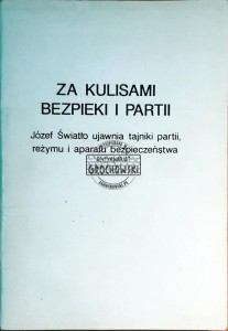 Za kulisami bezpieki i partii 
