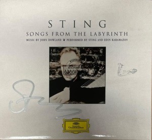 Sting – Songs From The Labyrinth CD (+Autograf)