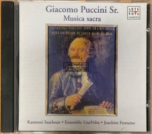Giacomo Puccini Sr, Kantorei Saarlouis, Ensemble Una Volta, Joachim Fontaine – Musica Sacra CD