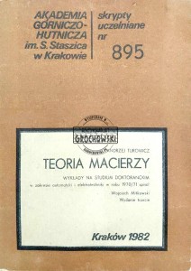 Teoria macierzy