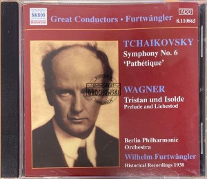 Tchaikovsky / Wagner - Berlin Philharmonic Orchestra, Wilhelm Furtwängler – Symphony No 6 "Pathétique" / Tristan Und Isolde: Prelude And Liebestod CD
