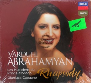 Varduhi Abrahamyan, Les Musiciens Du Prince-Monaco, Gianluca Capuano – Rhapsody CD