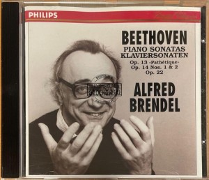 Beethoven - Alfred Brendel – Piano Sonatas = Klaviersonaten Op. 13 «Pathétique» / Op. 14 Nos. 1 & 2 / Op. 22 CD