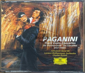 Paganini - Salvatore Accardo, London Philharmonic Orchestra, Charles Dutoit – The 6 Violin Concertos = -Die Violinkonzerte 3CD