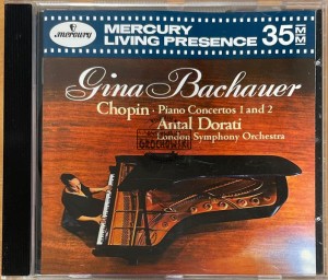 Gina Bachauer, Chopin, Antal Dorati, London Symphony Orchestra – Piano Concertos 1 And 2 CD