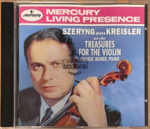 Szeryng Plays Kreisler – Szeryng Plays Kreisler And Other Treasures For The Violin CD