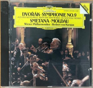 Dvořák, Smetana, Wiener Philharmoniker, Herbert von Karajan – Symphonie Nr. 9 / Moldau CD