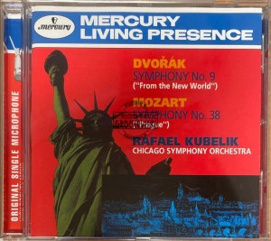 Dvořák, Mozart, Rafael Kubelik, Chicago Symphony Orchestra – Symphony No. 9 ("From The New World") · Symphony No. 38 ("Prague") CD