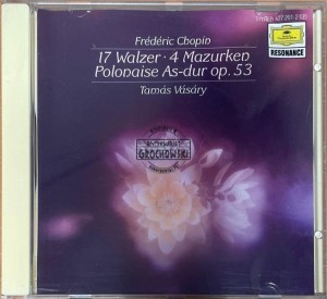 Frédéric Chopin, Tamás Vásáry – 17 Walzer - 4 Mazurken - Polonaise As-Dur Op. 53 CD
