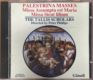 Palestrina, The Tallis Scholars, Peter Phillips – Masses: Missa Assumpta Est Maria / Missa Sicut Lilium CD