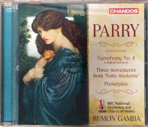 Parry, BBC National Orchestra And Chorus Of Wales, Rumon Gamba – Symphony No. 4 (Original Version), Etc. CD
