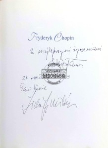 Fryderyk Chopin. Biografia ilustrowana (autograf)