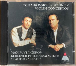 Tchaikovsky ∙ Glazunov, Maxim Vengerov, Berliner Philharmoniker, Claudio Abbado – Violin Concertos CD
