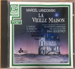 Marcel Landowski, Marc Soustrot, Orchestre Philharmonique Des Pays De La Loire – La Vieille Maison CD
