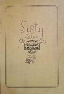 Listy Elizy Orzeszkowej, tom 4