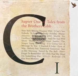 Bee Gees – Tales From The Brothers Gibb A History In Song 1967 -1990 (Chapter 1) CD