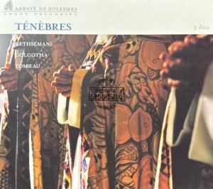 Choeur Monial Abbaye de Solesmes - Ténèbres  3CD