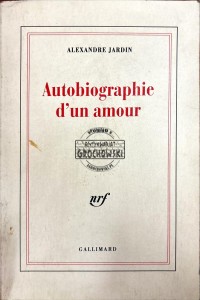 Autobiographie d'un amour