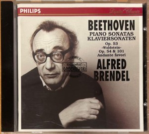 Beethoven, Alfred Brendel – Piano Sonatas = Klaviersonaten: Op. 53 «Waldstein» • Op. 54 & 101 • Andante Favori CD