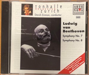 Ludwig van Beethoven - Tonhalle Orchester Zurich, David Zinman – Symphony No. 7 / Symphony No. 8 CD