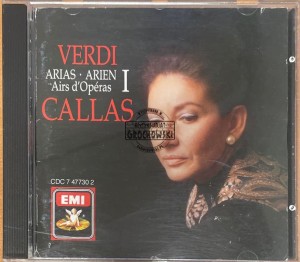 Verdi - Callas – Verdi Arias I CD