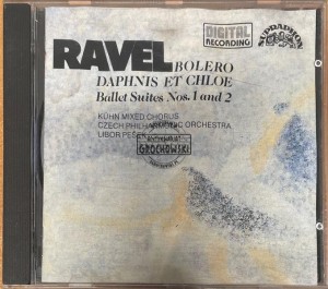 Ravel, Kühn Mixed Chorus, Czech Philharmonic Orchestra, Libor Pešek – Bolero / Daphnis Et Chloe (Ballet Suites Nos. 1 And 2) CD