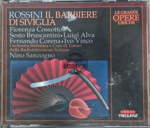 Rossini : Fiorenza Cossotto · Sesto Bruscantini · Luigi Alva · Fernando Corena · Ivo Vinco · Orchestra Sinfonica* E Coro Di Torino Della Radiotelevisione Italia · Nino Sanzogno – Il Barbiere Di Siviglia 2CD (Box Set)