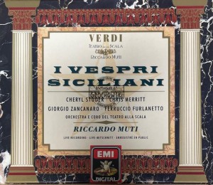 Verdi, Riccardo Muti, Cheryl Studer, Giorgio Zancanaro, Chris Merritt, Ferruccio Furlanetto – I Vespri Siciliani 3CD (Box Set)
