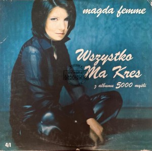 Magda Femme – Wszystko Ma Kres CD (Single, Promo)