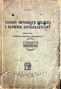 Zasady ortografji polskiej i słownik ortograficzny
