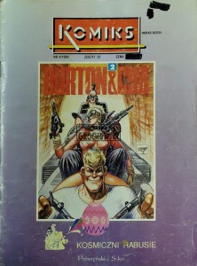Komiks. Zeszyt 22. Burton i Cyb. Kosmiczni rabusie, Część 2